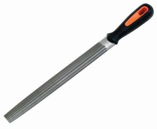 Bahco 150mm Half Round File with Handle