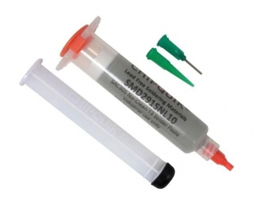 Chip Quik SMD Lead-Free Solder Paste Syringe 35gm (SMD291SNL10)