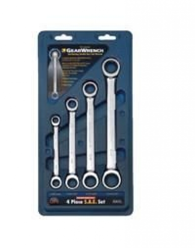 GearWrench Double Box Ratcheting Wrench Set - Imp. 4pce