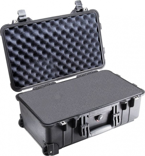 Pelican 1510 Carry on Case - Black with Foam